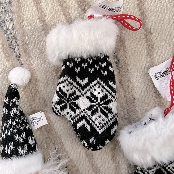 Fabric Christmas Ornament Set | 3 pcs - Picture 2 of 3